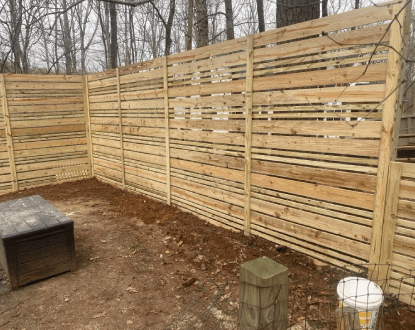 WOOD FENCE